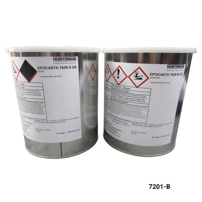 Two metal containers with hazardous material labels on a white background