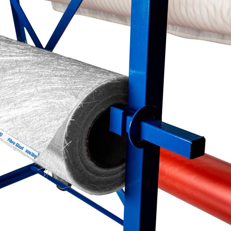 Fiberglass Rack Six Roll Fabric Rack in stock | Fibre Glast
