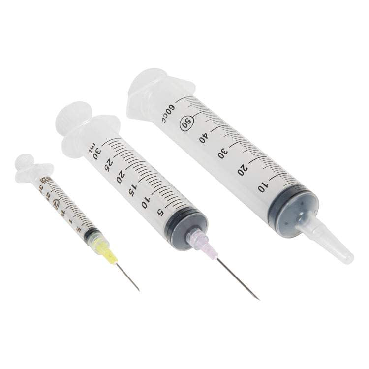 3cc Syringes w/ needle for precise measuring in stock | Fibre Glast