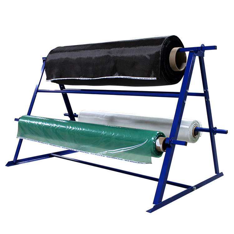 Three Roll Fabric Rack in stock | Fibre Glast
