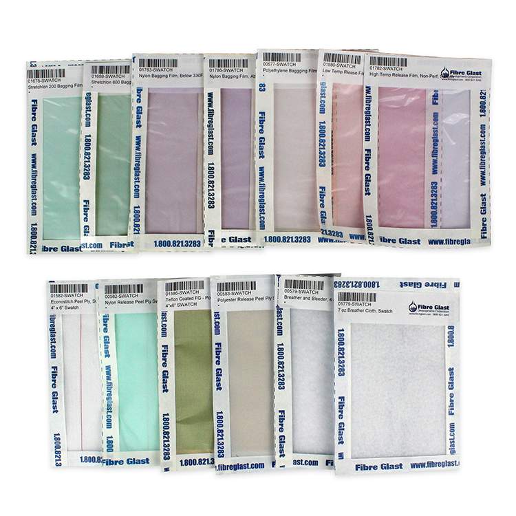 Bagging Sample Vacuum Bagging Materials Sample Pack in stock | Fibre Glast