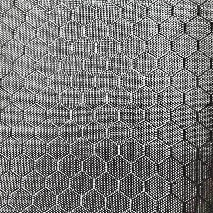 WASP Bee Hive Weave 220g/m2 12" x 5 Ft WASP CARBON FIBER Fabric-3K Tow 