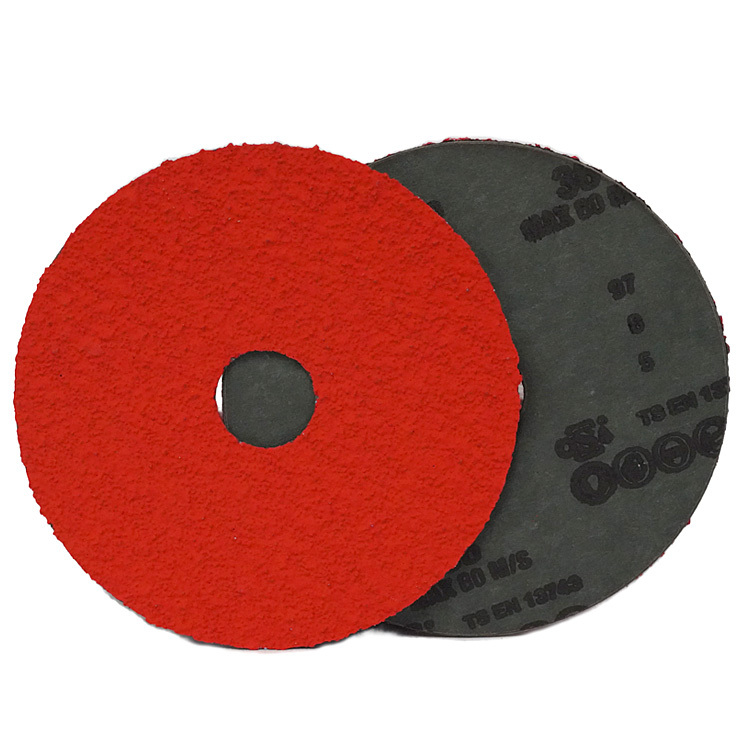 4-1/2 x 7/8 Ceramic Resin Fiber Sanding Discs - 36 Grit - 25 Pack